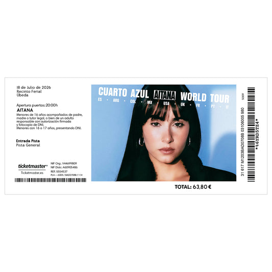 ENTRADA CONCIERTO FÍSICO