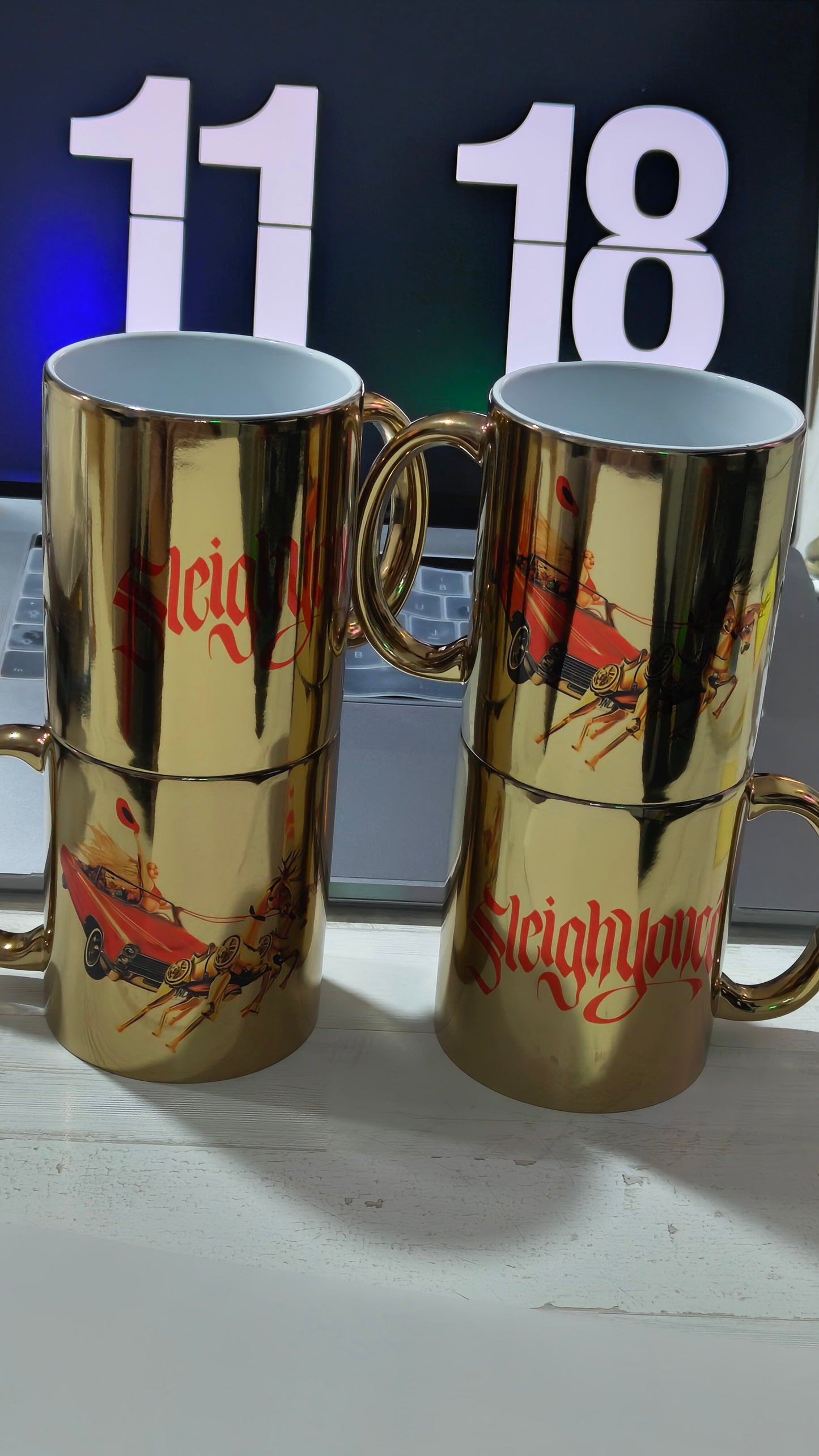 TAZA NAVIDEÑA BEYONCÉ