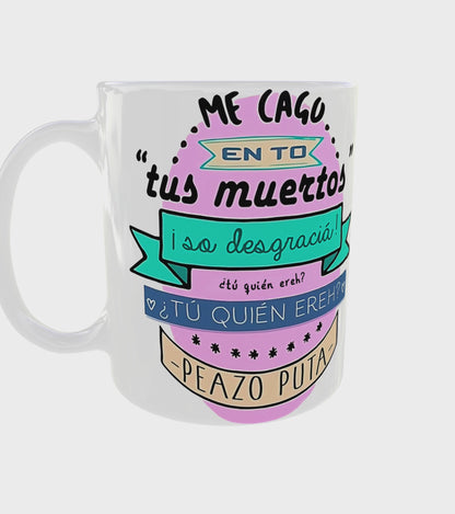 TAZA CRISTINA "LA VENENO"