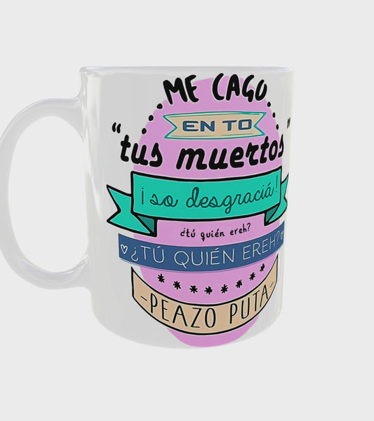 TAZA CRISTINA "LA VENENO"