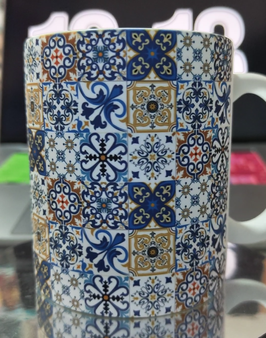 TAZA AZULEJOS